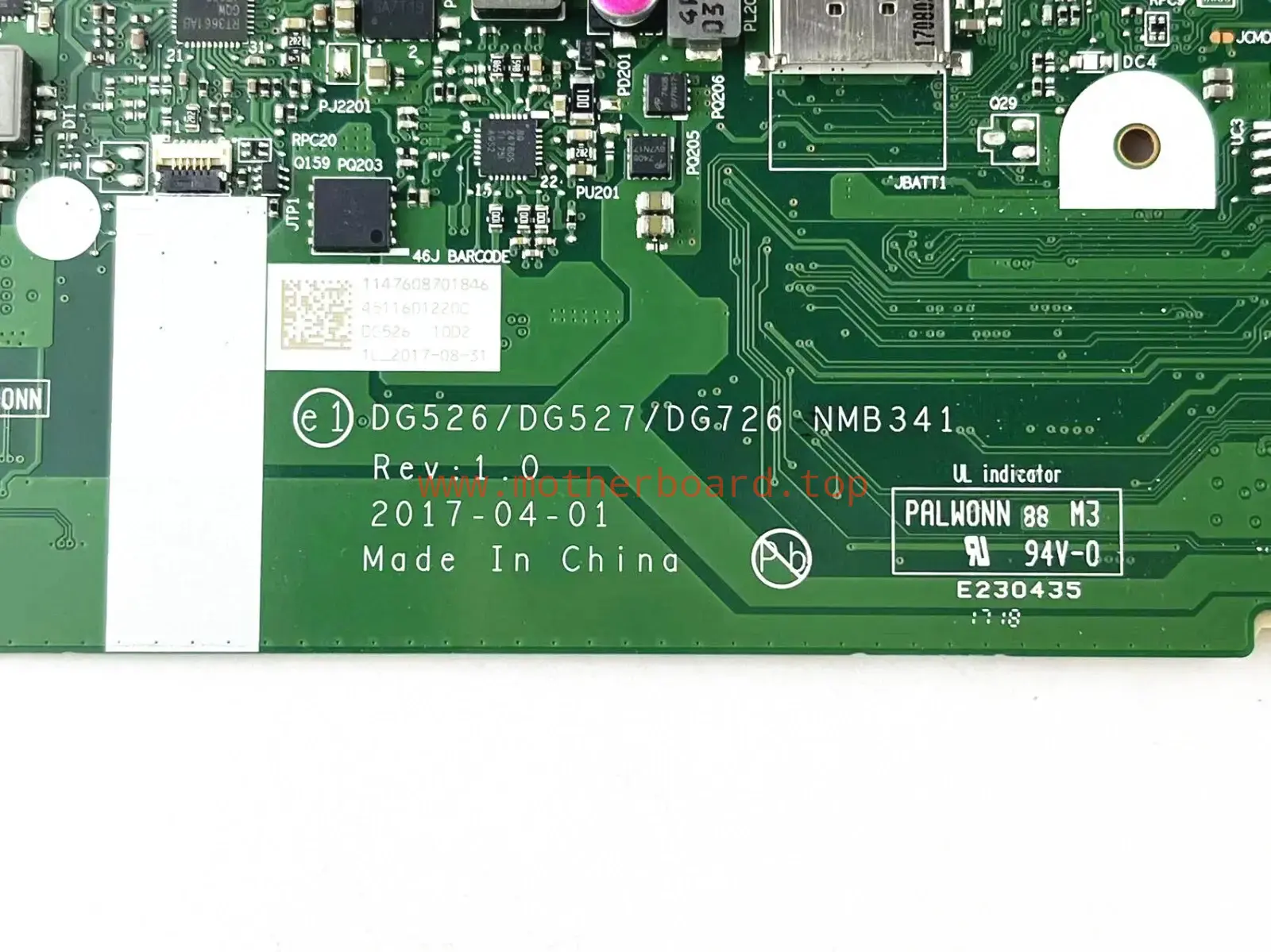 5B20P11116 NM-B341 for Lenovo IdeaPad 320-15ABR 15.6 AMD A12-9720P Motherboard 4