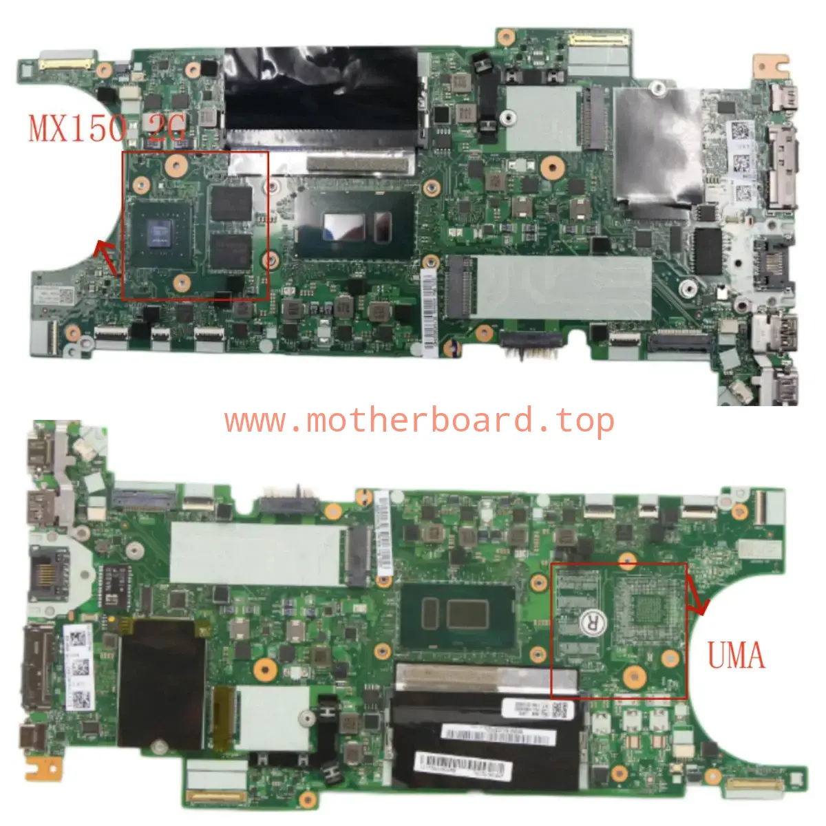 NM-B471 For Lenovo Thinkpad T480S Motherboard i5 i7-8th MX150 RAM 8G 01LV622