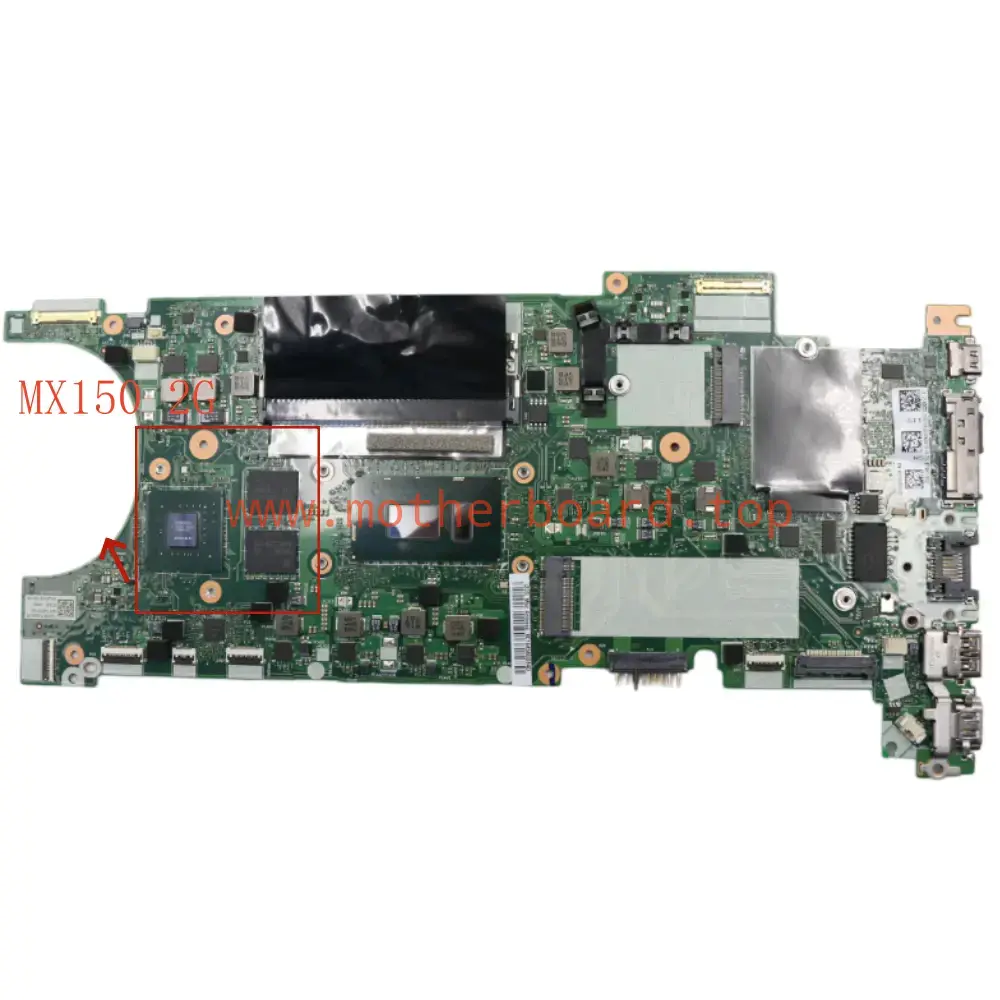 NM-B471 For Lenovo Thinkpad T480S Motherboard i5 i7-8th MX150 RAM 8G 01LV622 3