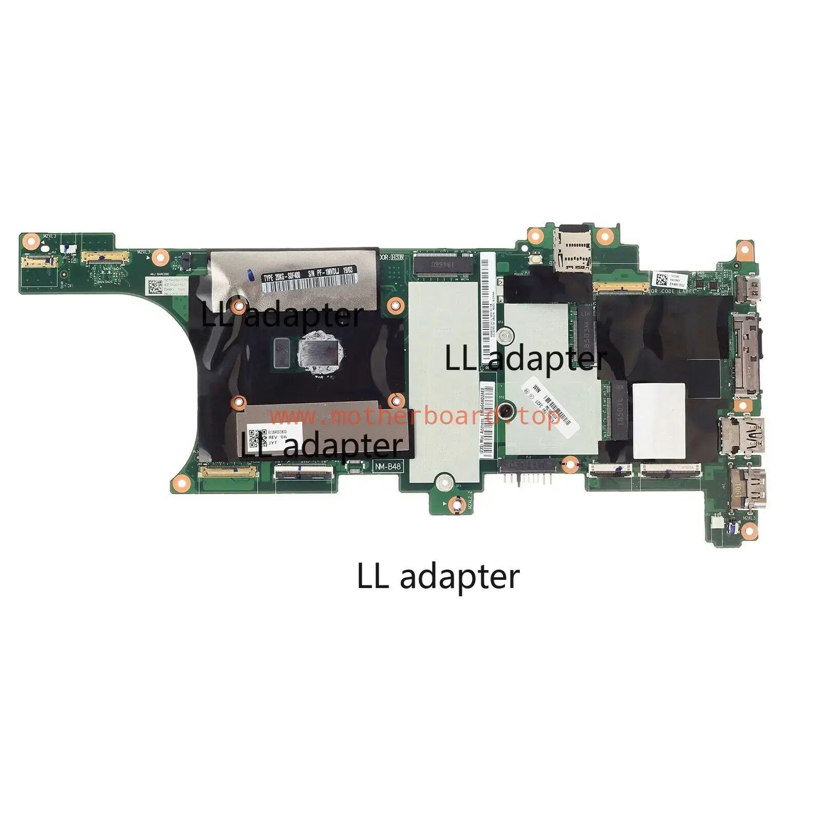 For Lenovo ThinkPad X1 Carbon 6th Laptop Motherboard NM-B481 i5 8350U 8G 01YR214