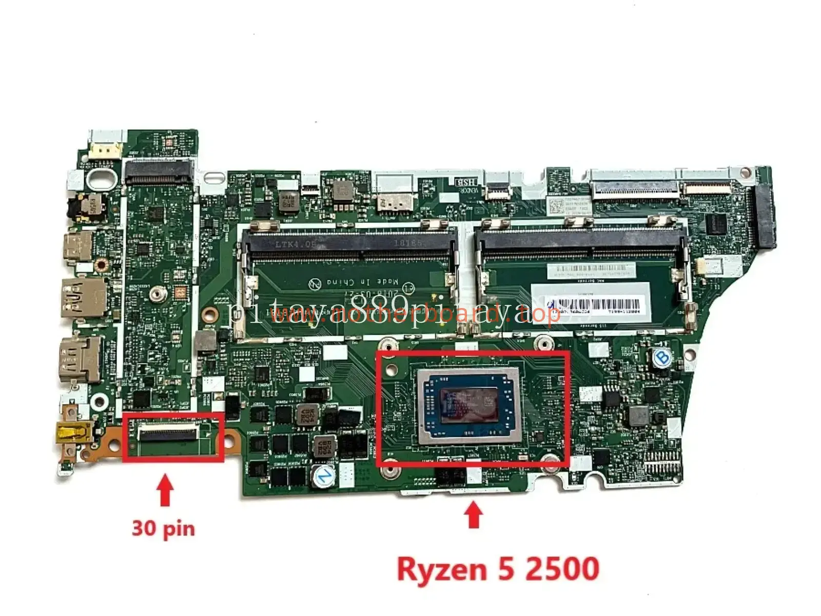 NM-B781 For Lenovo Ideapad 530S-14ARR Motherboard R3-2200U R5-2500U R7-2700U CPU