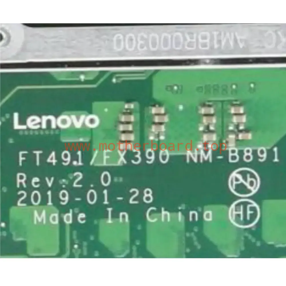 NM-B891 For Lenovo ThinkPad X390 T490S Motherboard i5 i7 RAM 8GB 16GB 4