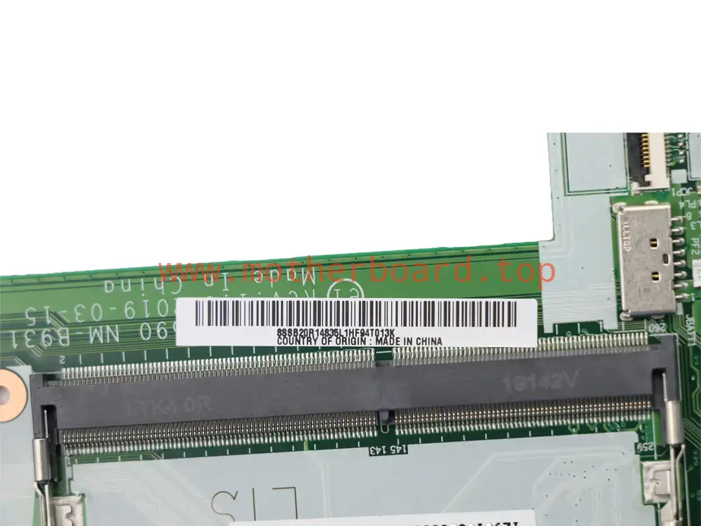 For Lenovo Thinkpad L490 Laptop Motherboard i7-8565U NM-B931 02DM266 4