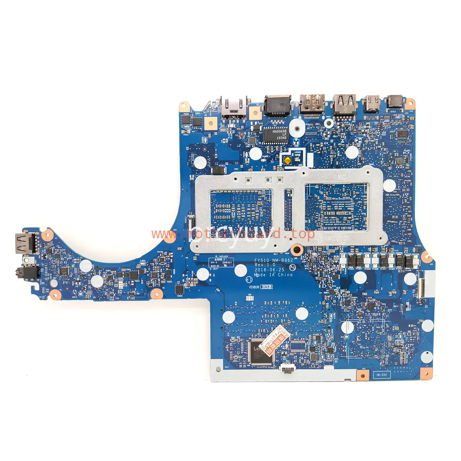 NM-B962 For Lenovo Legion Y530-15ICH Y7000P Y7000 Motherboard I5-8300H GTX1060 4