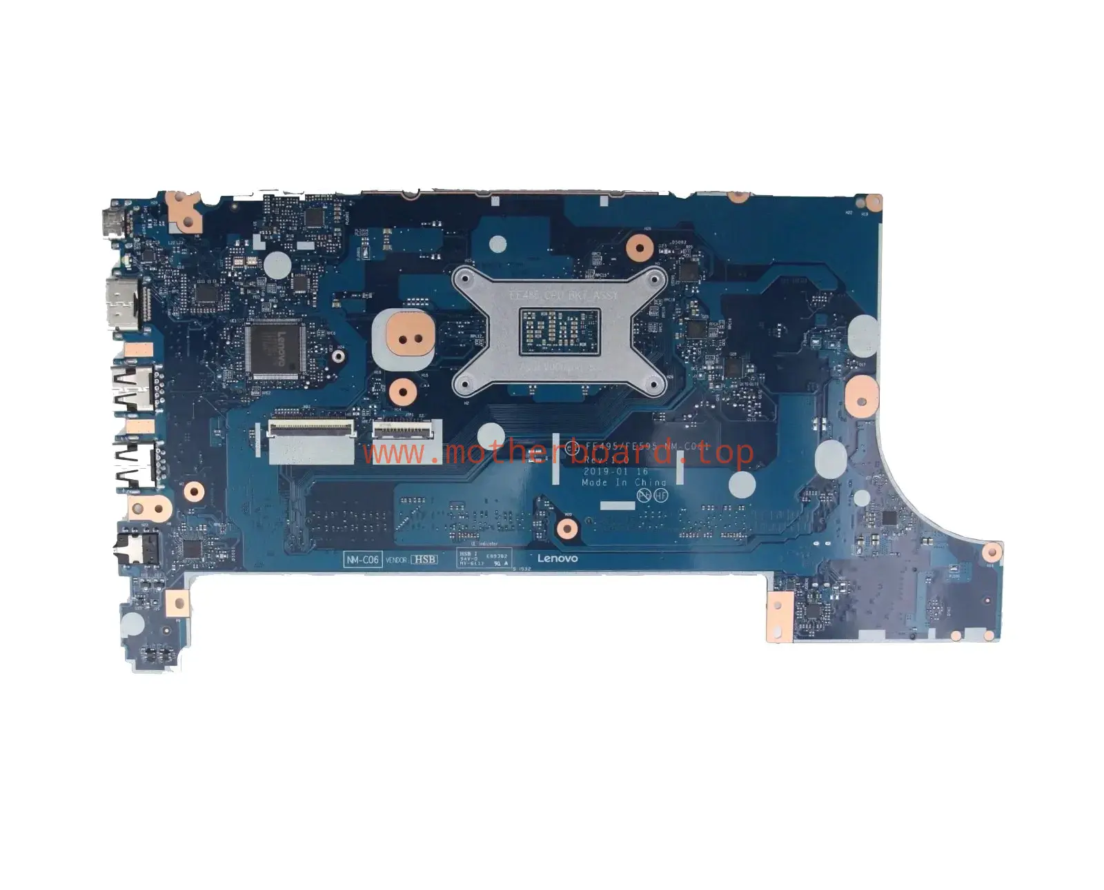 NM-C061 For Lenovo ThinkPad E495 E595 Motherboard AMD CPU R3 R5 R7 Mainboard 2