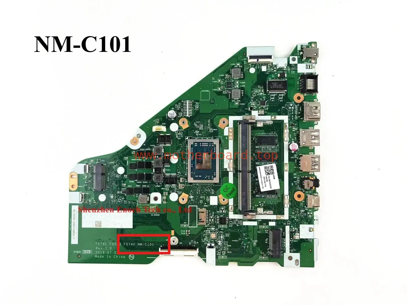 NM-C101 5B20S42225 for Lenovo IdeaPad L340-15API Motherboard AMD R3-3200U 4GB