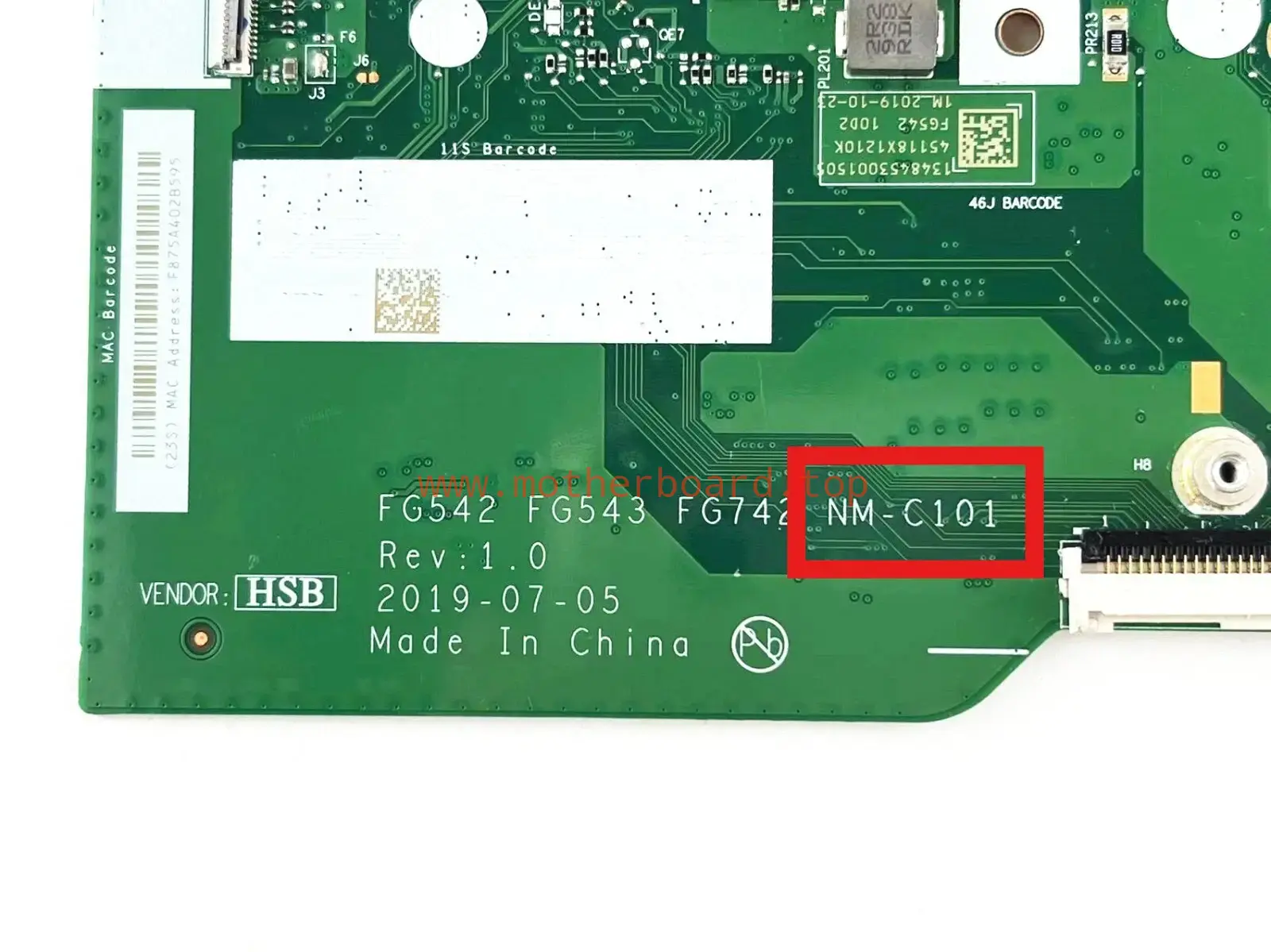 NM-C101 5B20S42225 for Lenovo IdeaPad L340-15API Motherboard AMD R3-3200U 4GB 4