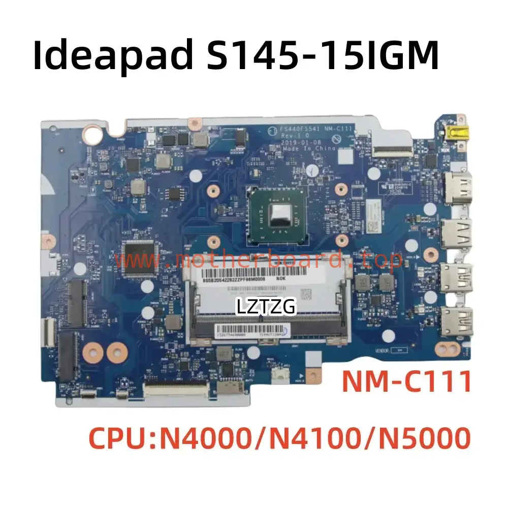 NM-C111 For Lenovo S145-15IGM Motherboard With N4000 N4100 N5000 CPU 5B20S42282