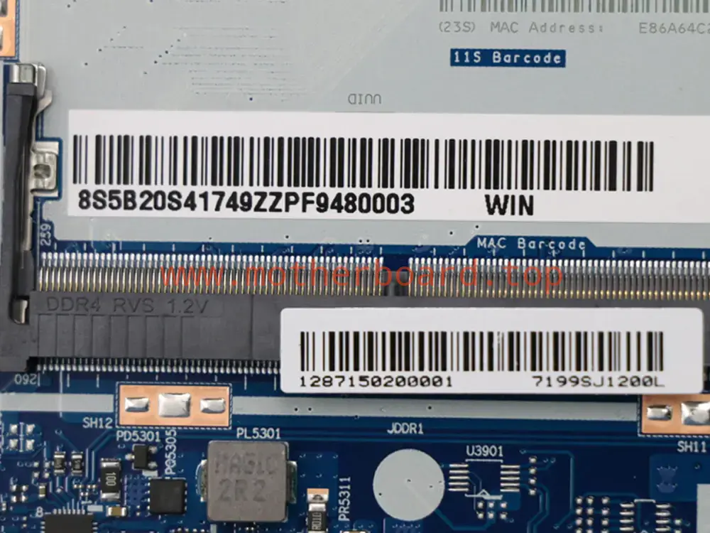 For Lenovo Ideapad S145-14IWL V14-IWL Motherboard i3 i5 i7 4G NM-C121 5B20S41748 4