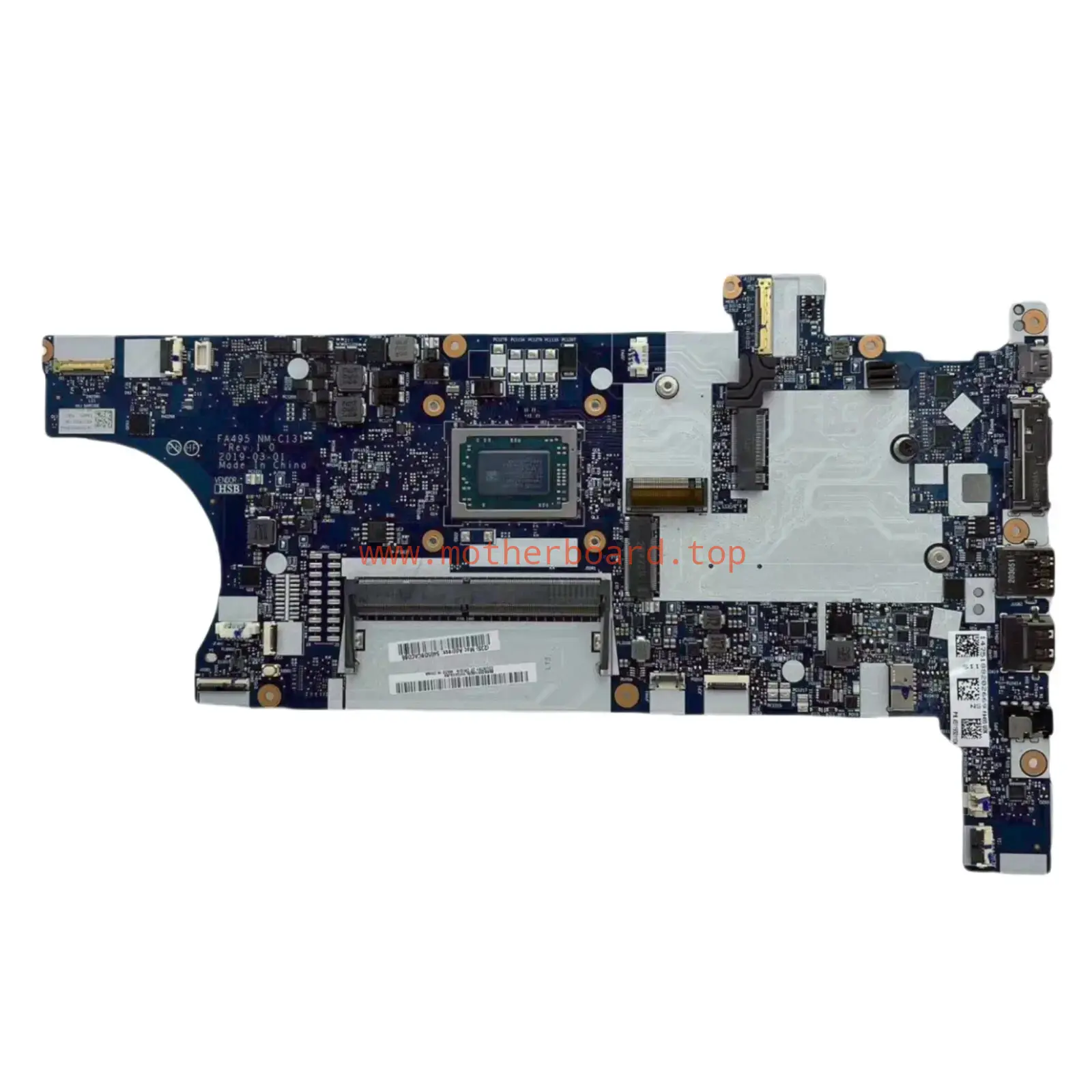 For Lenovo ThinkPad T495 FA495 Laptops Motherboard NM-C131 R5 R7 5B20S72345