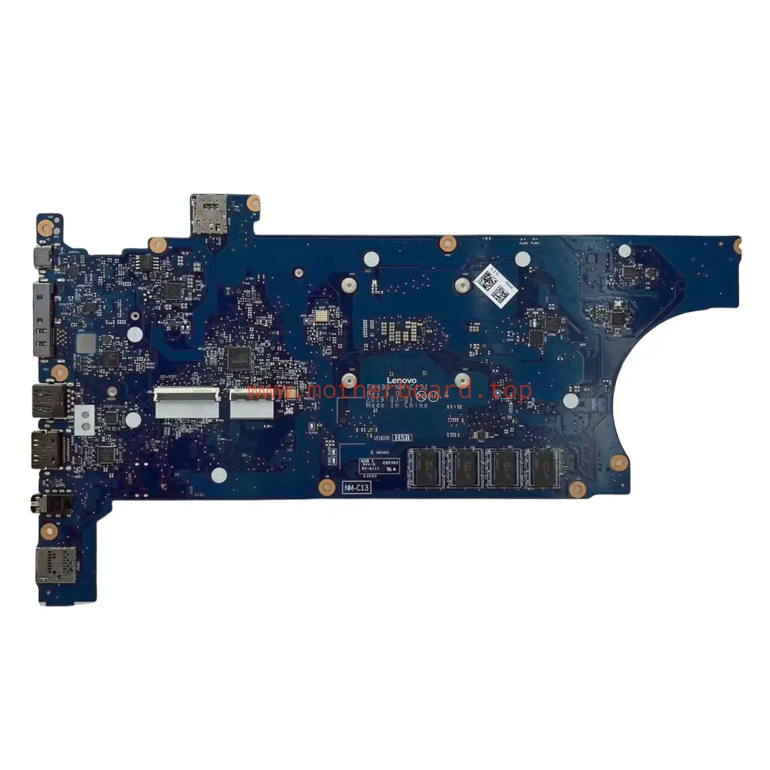 For Lenovo ThinkPad T495 FA495 Laptops Motherboard NM-C131 R5 R7 5B20S72345 2