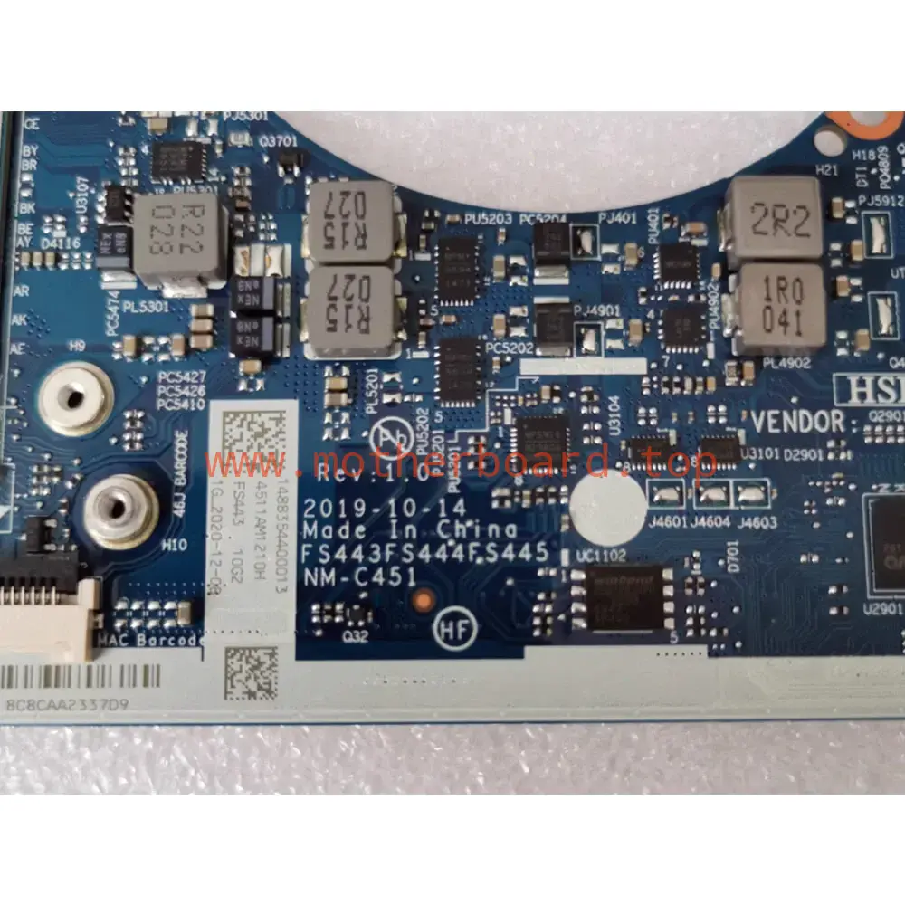 For Lenovo Yoga S740-14IIL 81RS i5-1035G1 8G/16G Motherboard NM-C451 5B20S42890 2