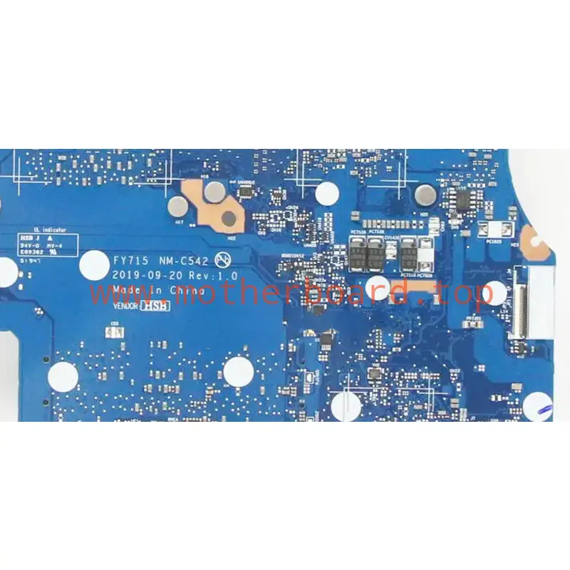 NM-C542 For Lenovo Legion Y540-17IRH-PG0 Motherboard i7-9750HF i5-9300HF GTX1650 3