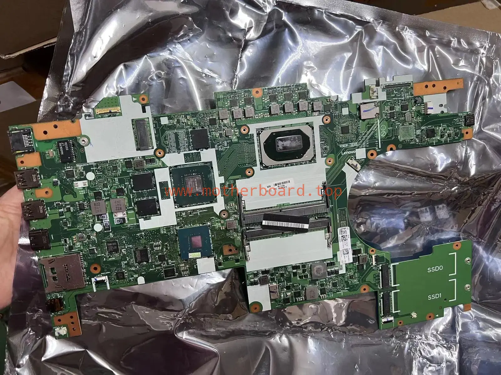 Motherboard For Lenovo ThinkPad P15v Gen 1 type NM-C641 W/ i7-10th Gen CPU DDR4