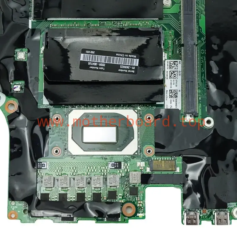 For Lenovo Thinkpad T15g P15 P17 Gen 1 Motherboard I7 I9 NM-C651 5B20Z25453 3