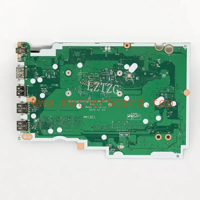 NM-C861 For Lenovo IdeaPad 3-15ARE05/3-17ARE05 Motherboard CPU R3/R5/R7 RAM 4G 2