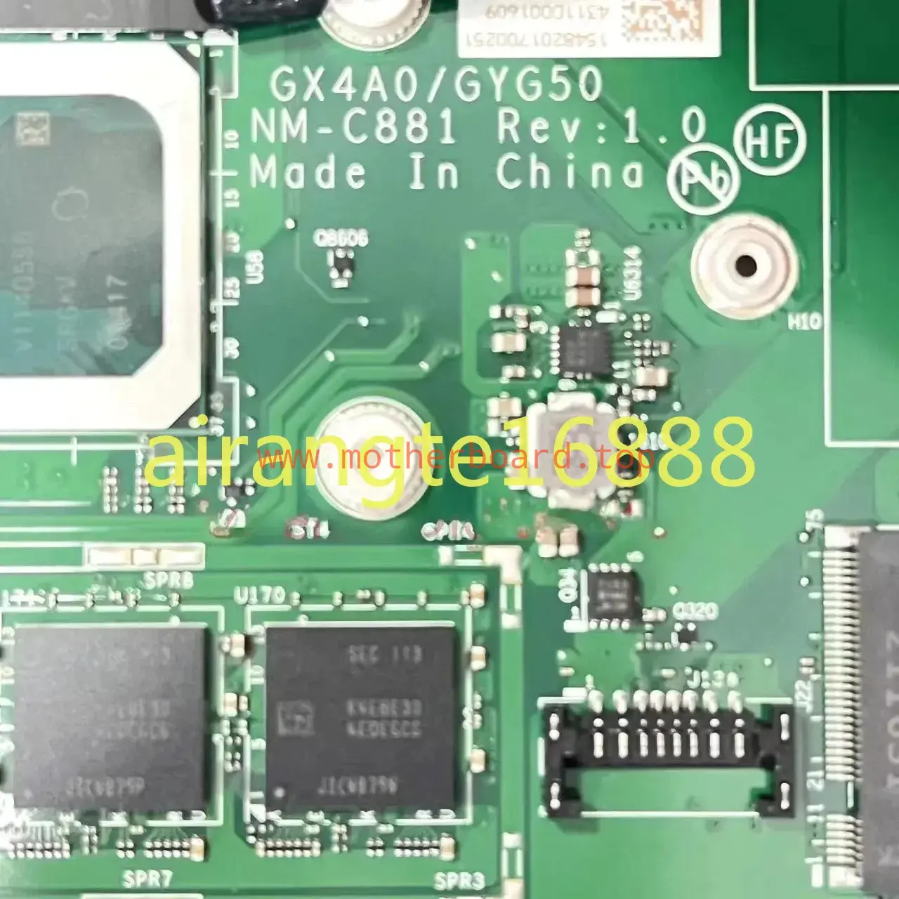 NM-C881 motherboard For lenovo ThinkPad X1 Carbon 8th Gen 2020 w/ I5 I7-10TH CPU 4