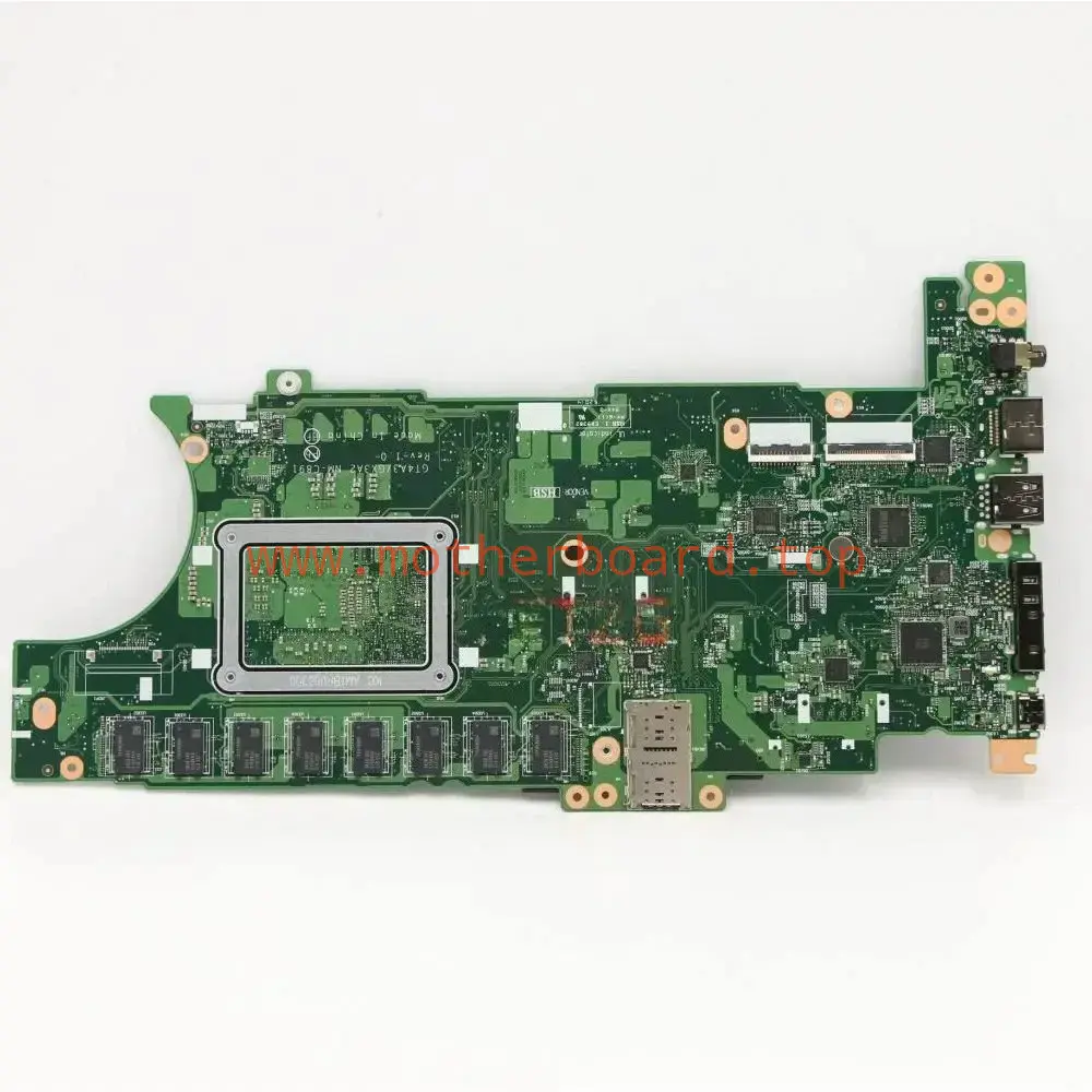 NM-C891 For Lenovo ThinkPad T14S/X13 Motherboard With I5 I7 10th Gen CPU 8G/16G 2