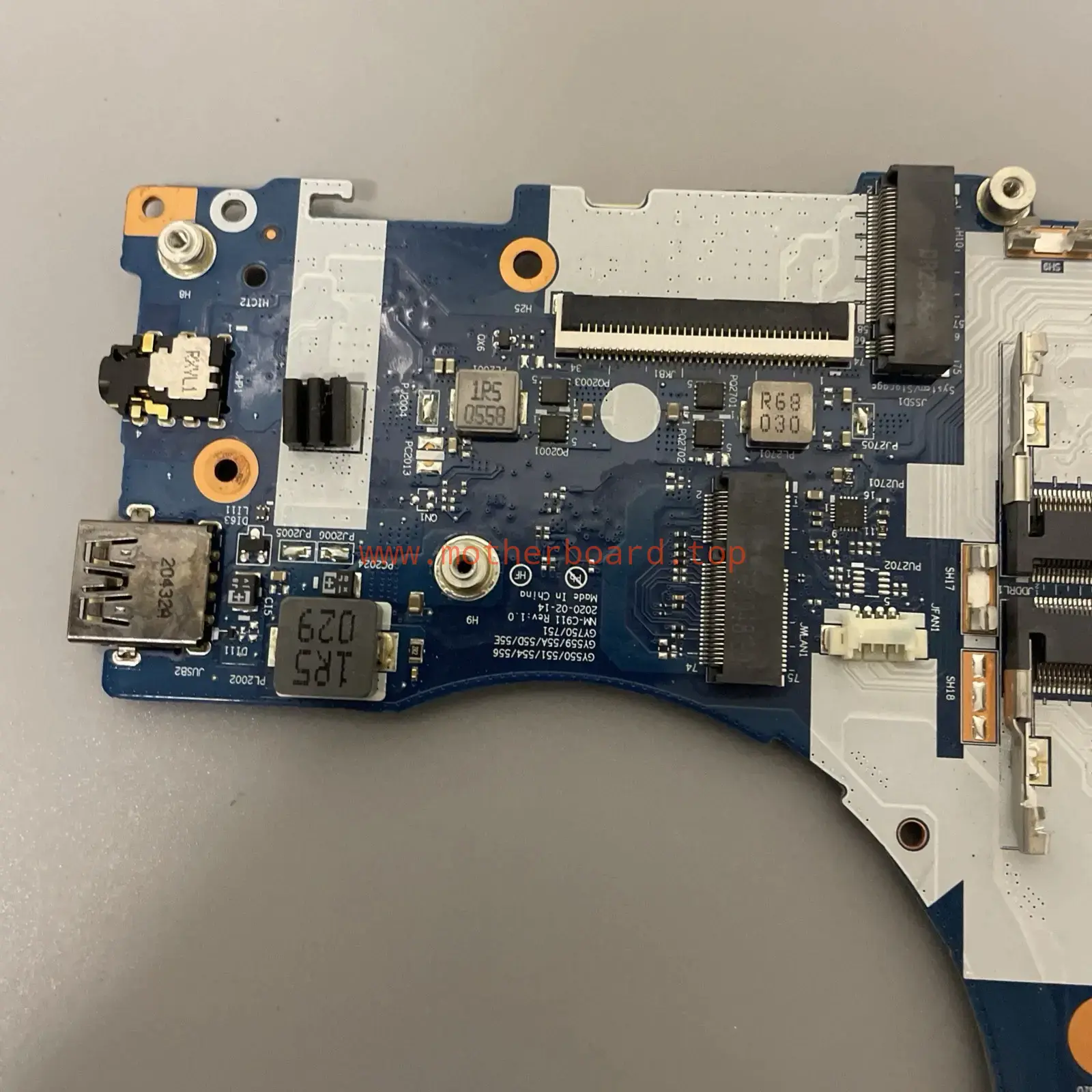 NM-C911 For Lenovo 5-15IMH05H Motherboard SRH84 I5-10300H CPU+RTX 2060 WR11526R 4
