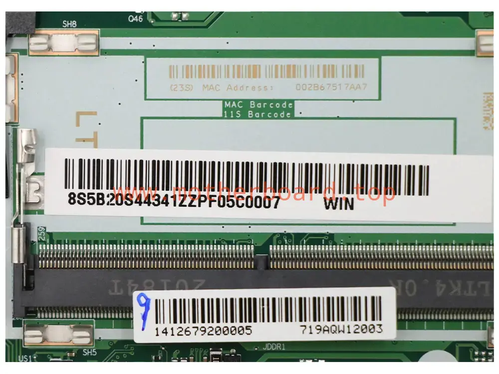 For Lenovo V14-ADA V15-ADA Laptop Motherboard NM-D151 R3 R5 A3150U 4G 5B20S44341 4