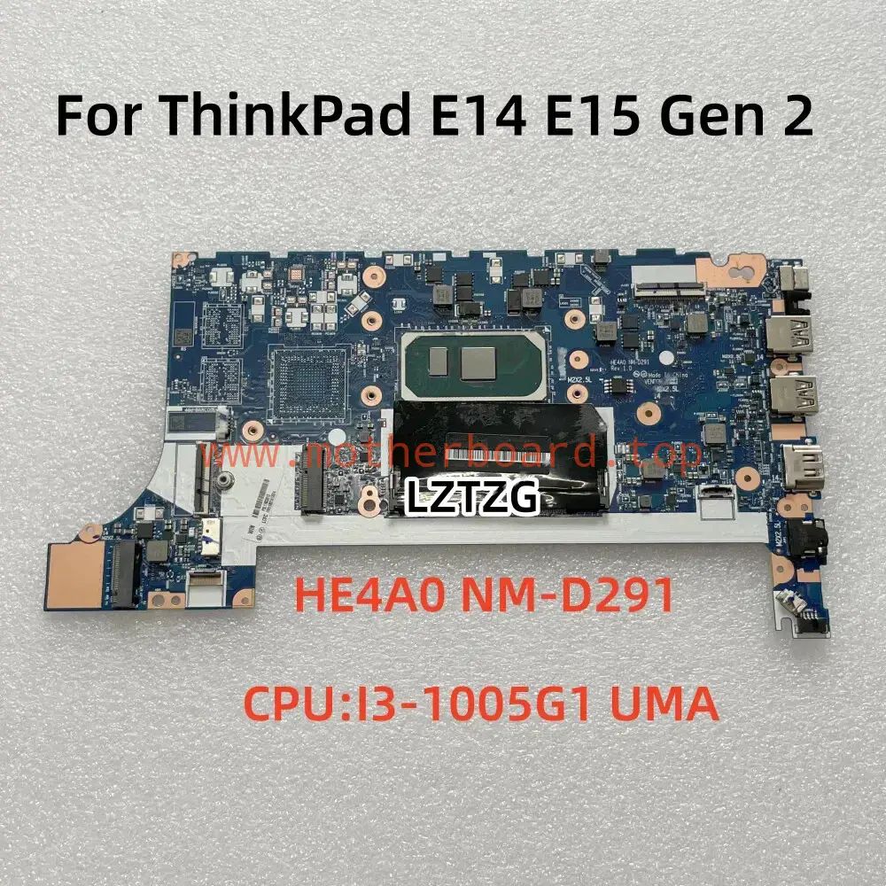 NM-D291 Motherboard For Lenovo ThinkPad E14 E15 Gen2 Laptop I3-1005G1 5B21A12874