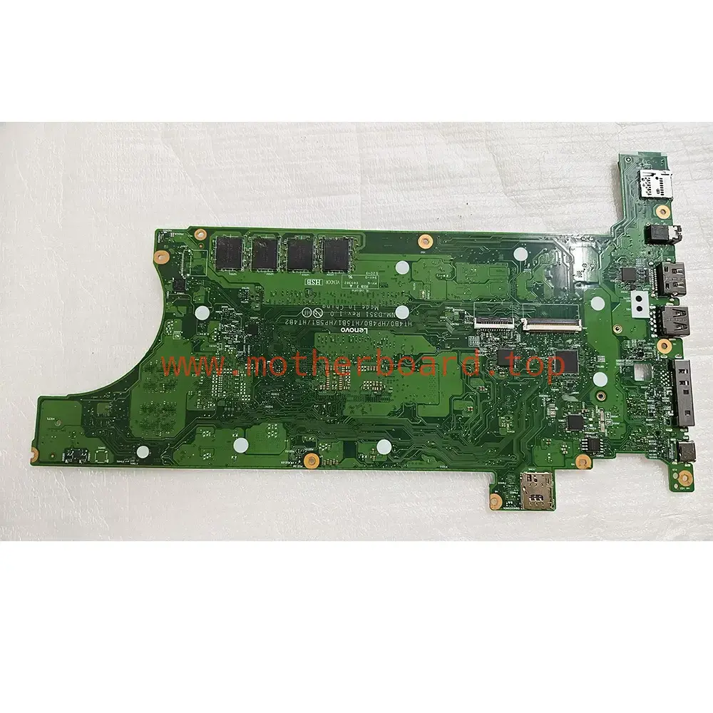 For Lenovo ThinkPad T14/T15 Gen2 i7-1165G7 8G Laptop Motherboard NM-D351 2
