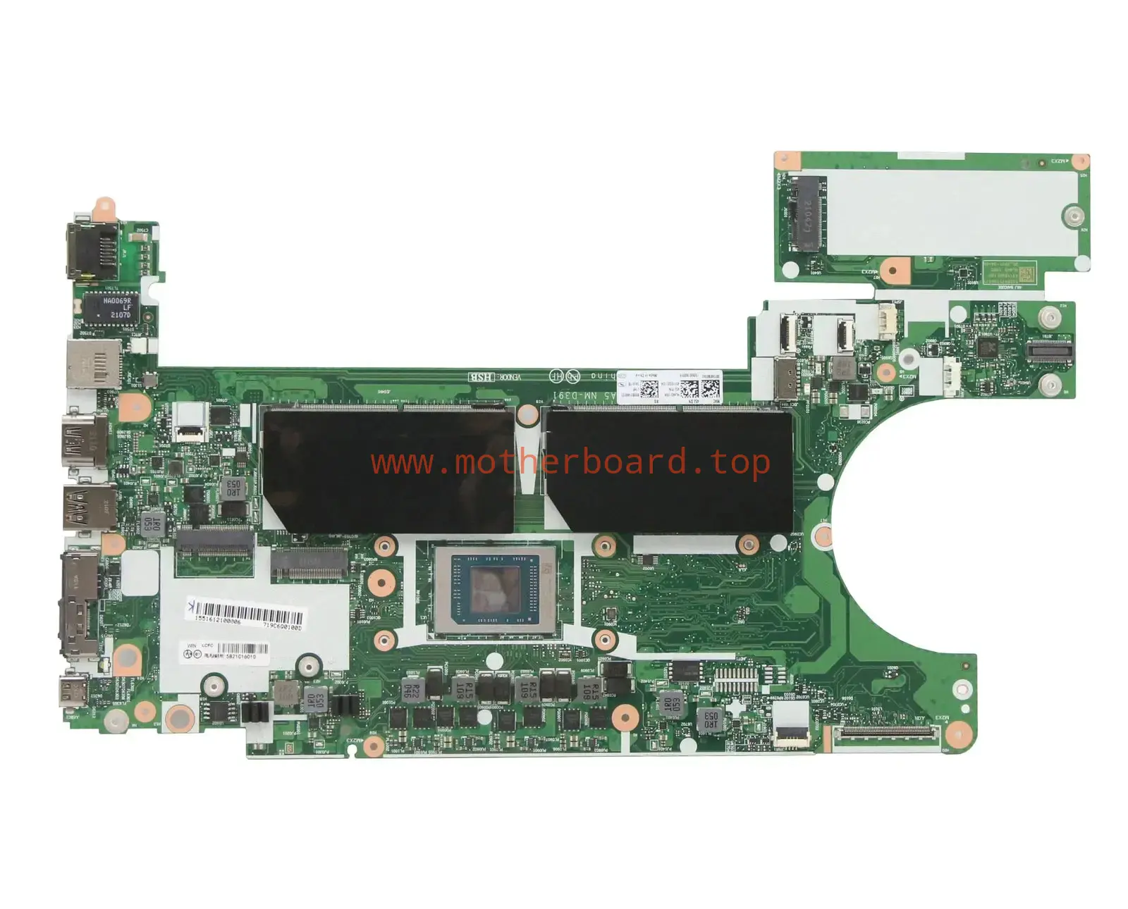 For Lenovo ThinkPad L14 Gen 2 L15 Gen 2 Motherboard NM-D391 R3 5450U 5B21C16006