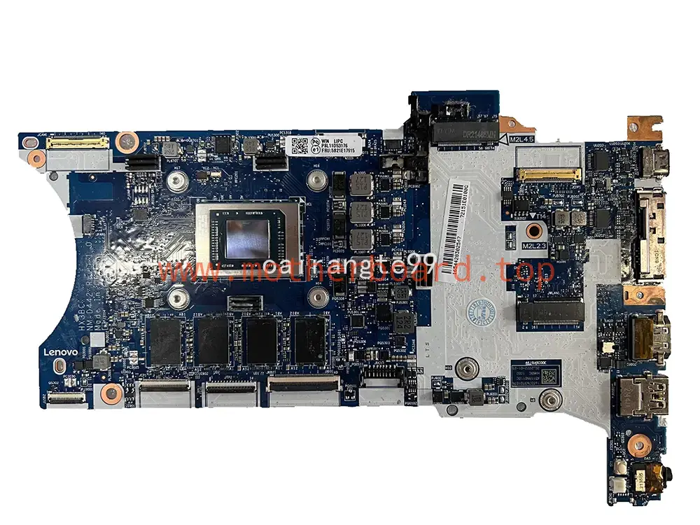 For Thinkpad T14S Gen 2 / X13 Gen 2 NM-D442 R3 R5 R7 CPU 8G/16G/32G Motherboard