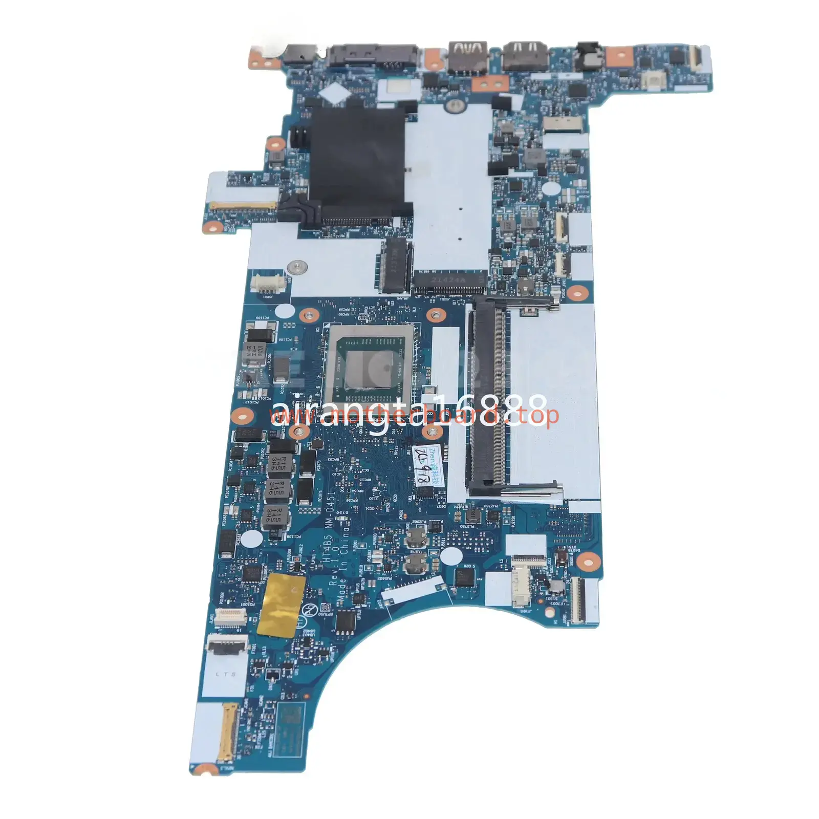NM-D451 For lenovo ThinkPad P14s T14 Gen 2 Motherboard R5 R7 CPU 8G/16G RAM 2