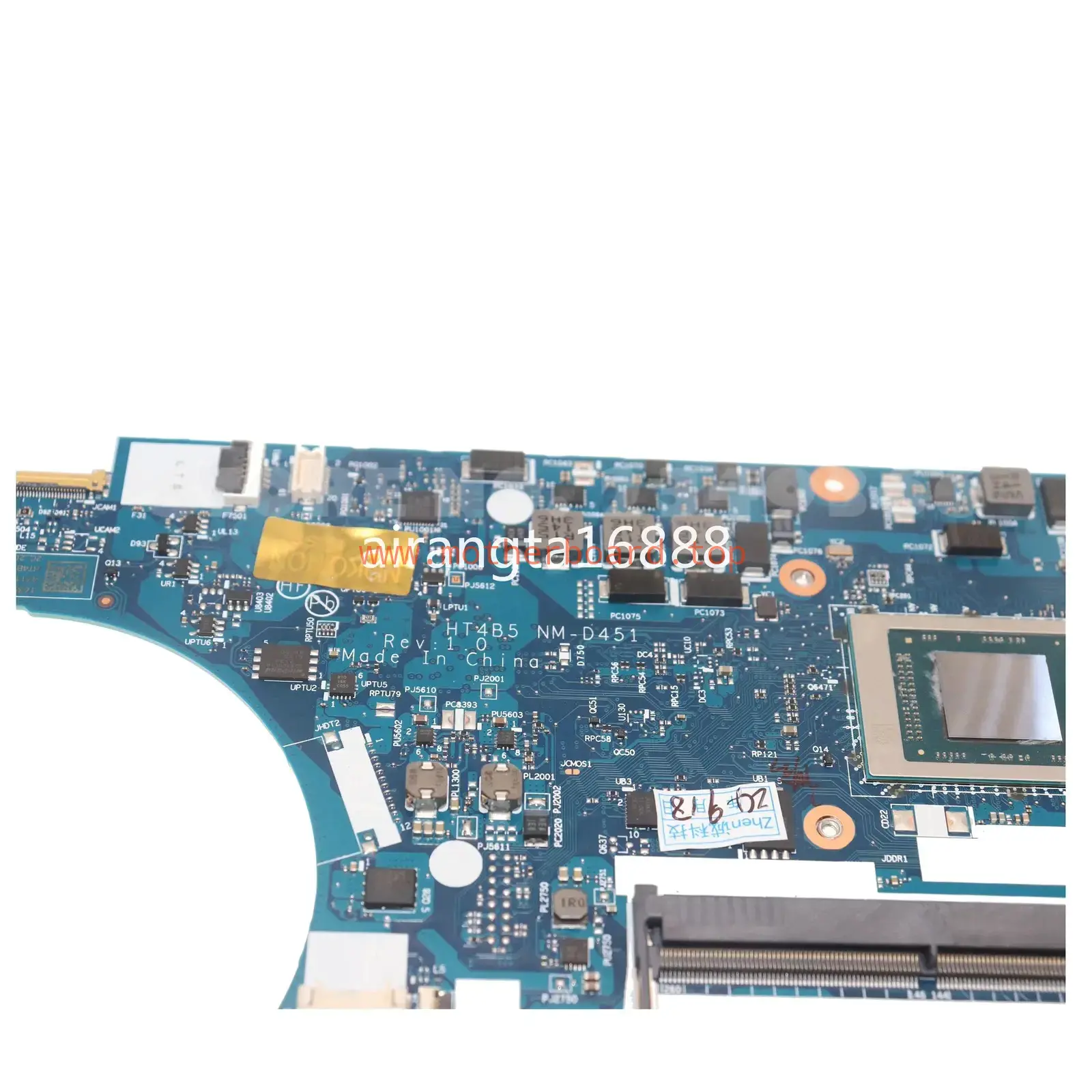 NM-D451 For lenovo ThinkPad P14s T14 Gen 2 Motherboard R5 R7 CPU 8G/16G RAM 3