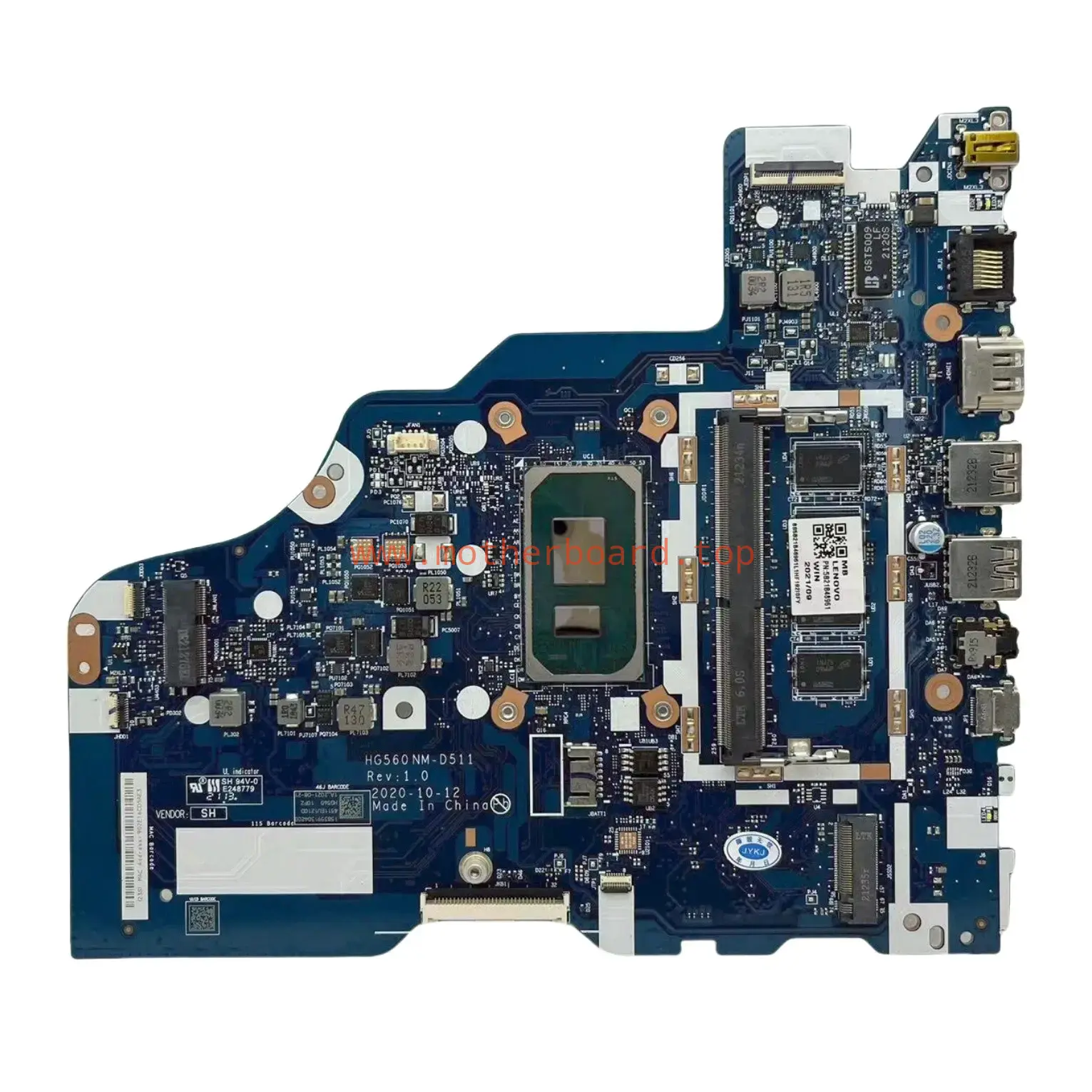 HG560 NM-D511 For Lenovo Ideapad L3-15ITL6 Motherboard 6305U CPU 4GB 5B21B48961