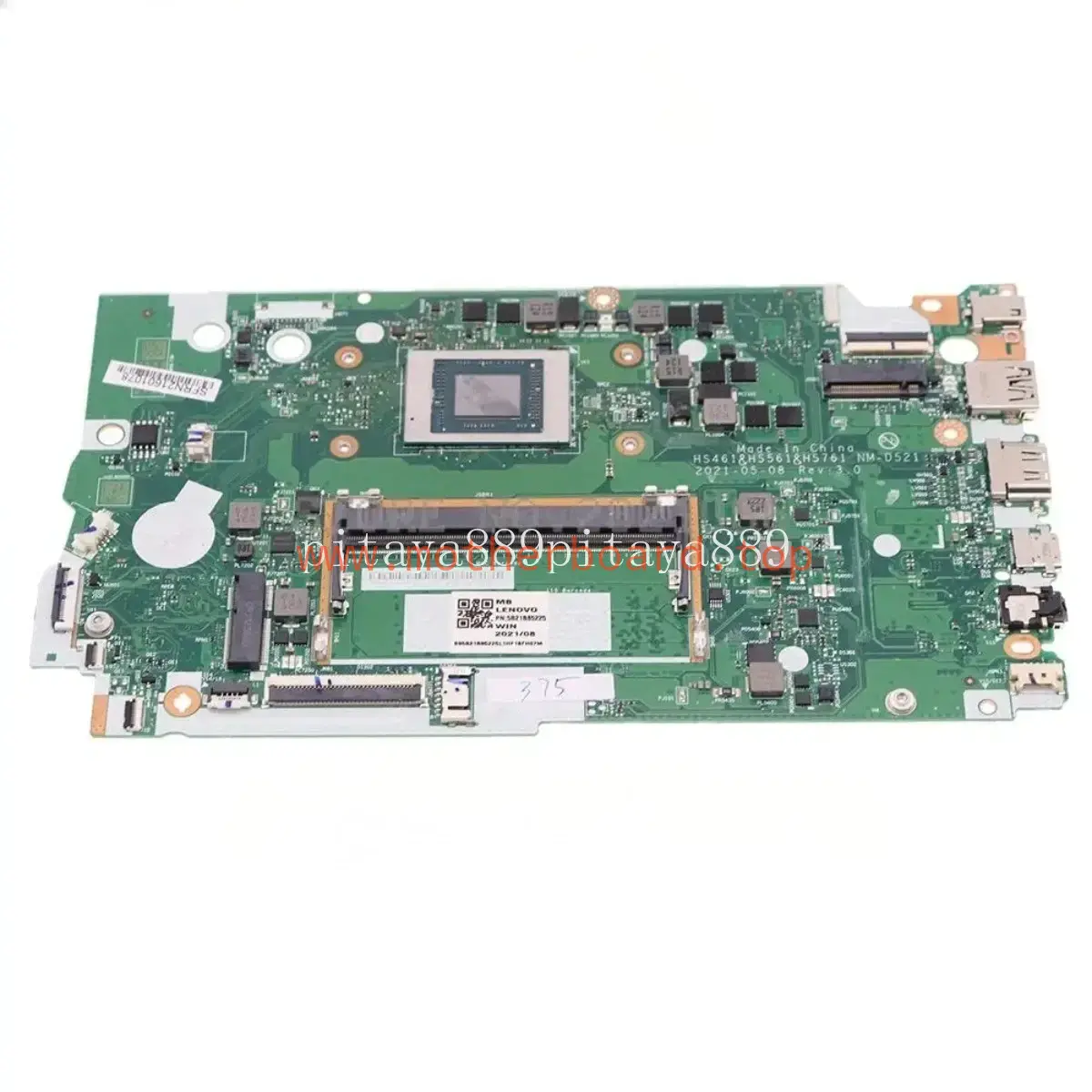 NM-D521 For Lenovo IdeaPad 3-15ALC6 Motherboard R3 R5-5500U R7 CPU 4GB/8GB RAM