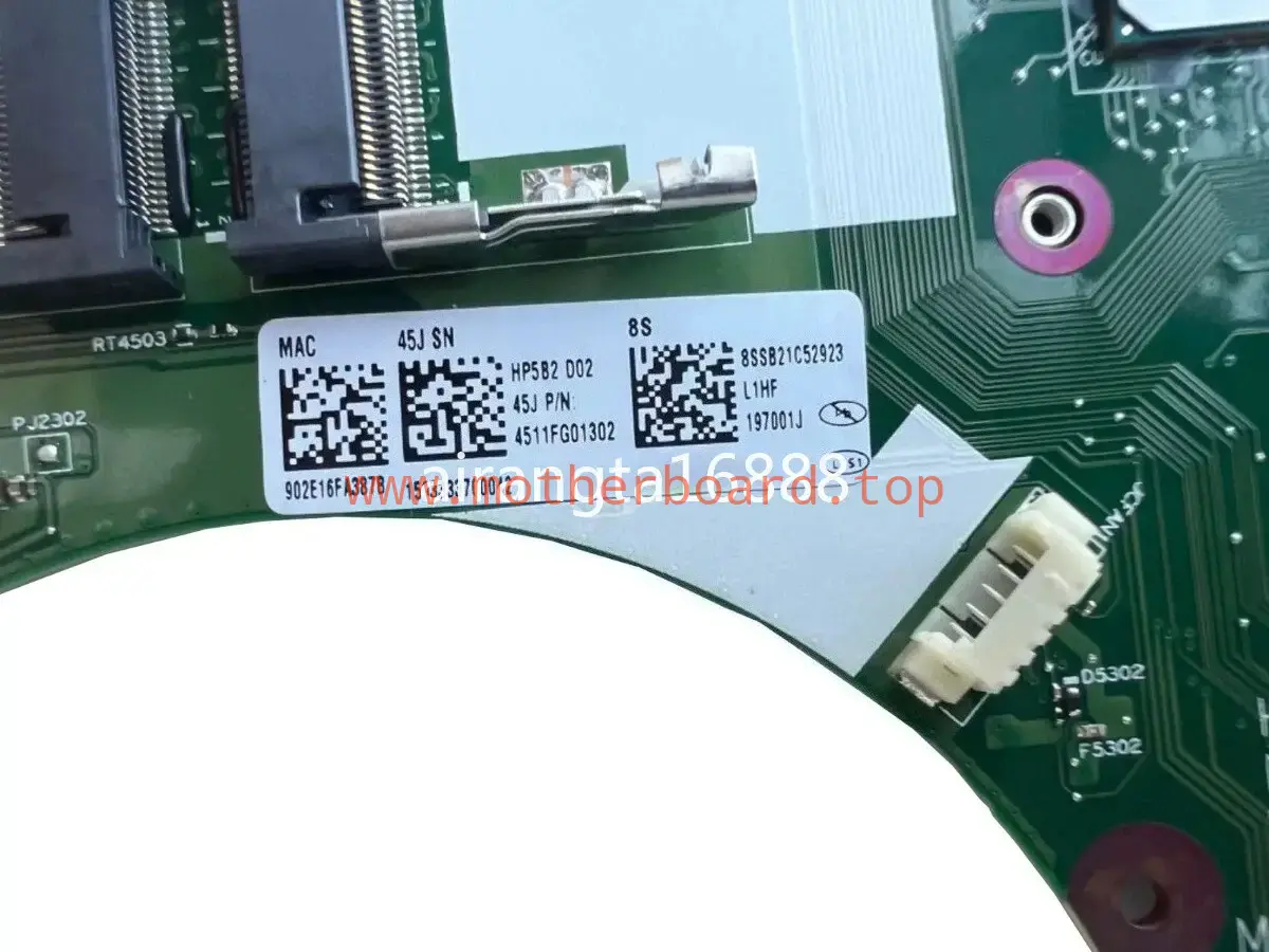 NM-D551 For Lenovo ThinkPad P15v Gen2 Motherboard with CPU I7-11800H T600 4