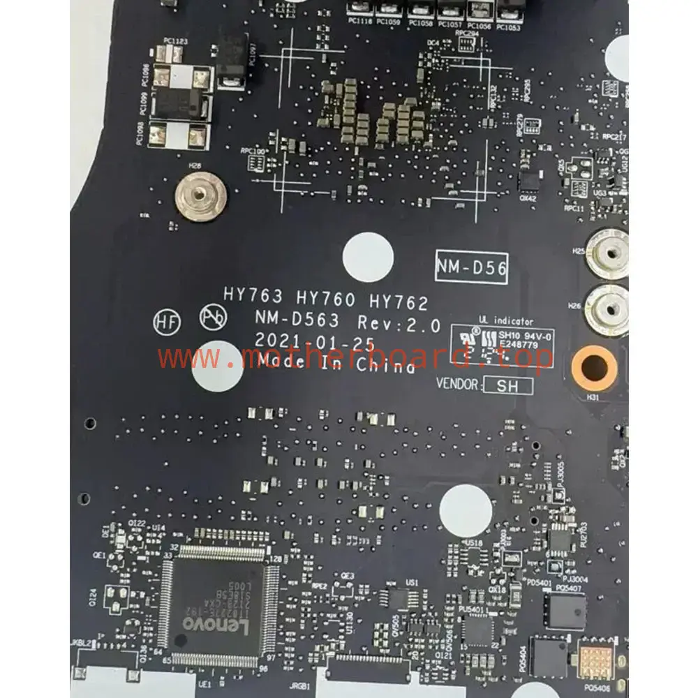 For Lenovo R9000K Legion 7-16ACHg6 R7-5800H RTX3060 6G Motherboard NM-D563 3
