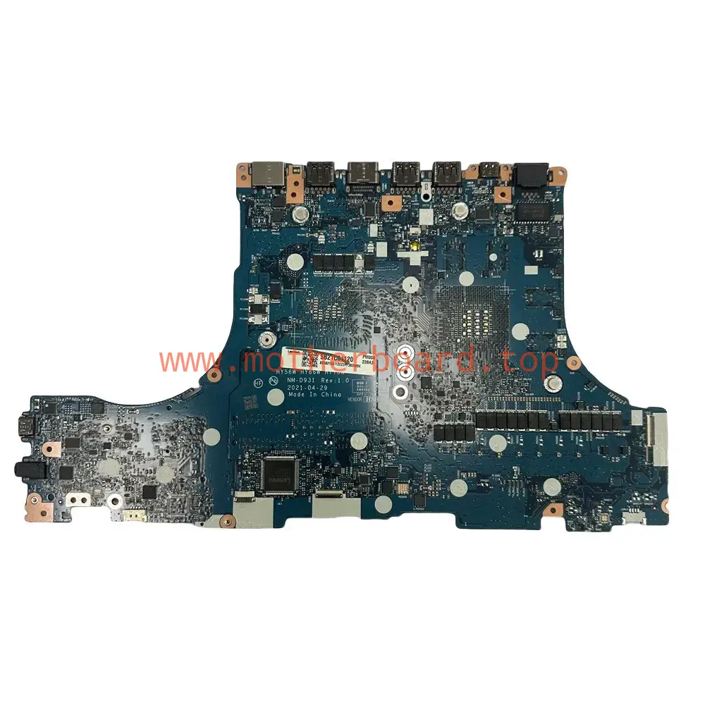 NM- D931 For Lenovo Legion 5-15ACH6A R7000P Motherboard R7-5800H RX6600M 8GB 2