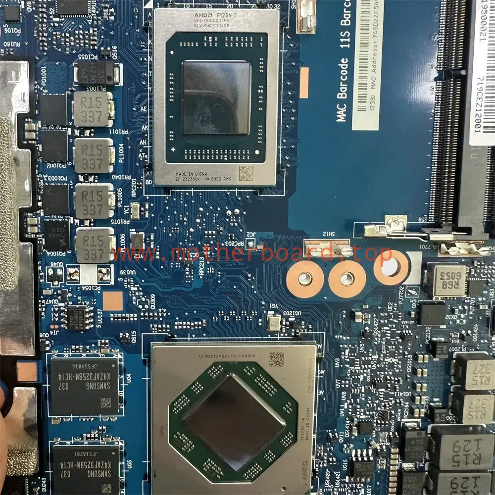 NM- D931 For Lenovo Legion 5-15ACH6A R7000P Motherboard R7-5800H RX6600M 8GB 3