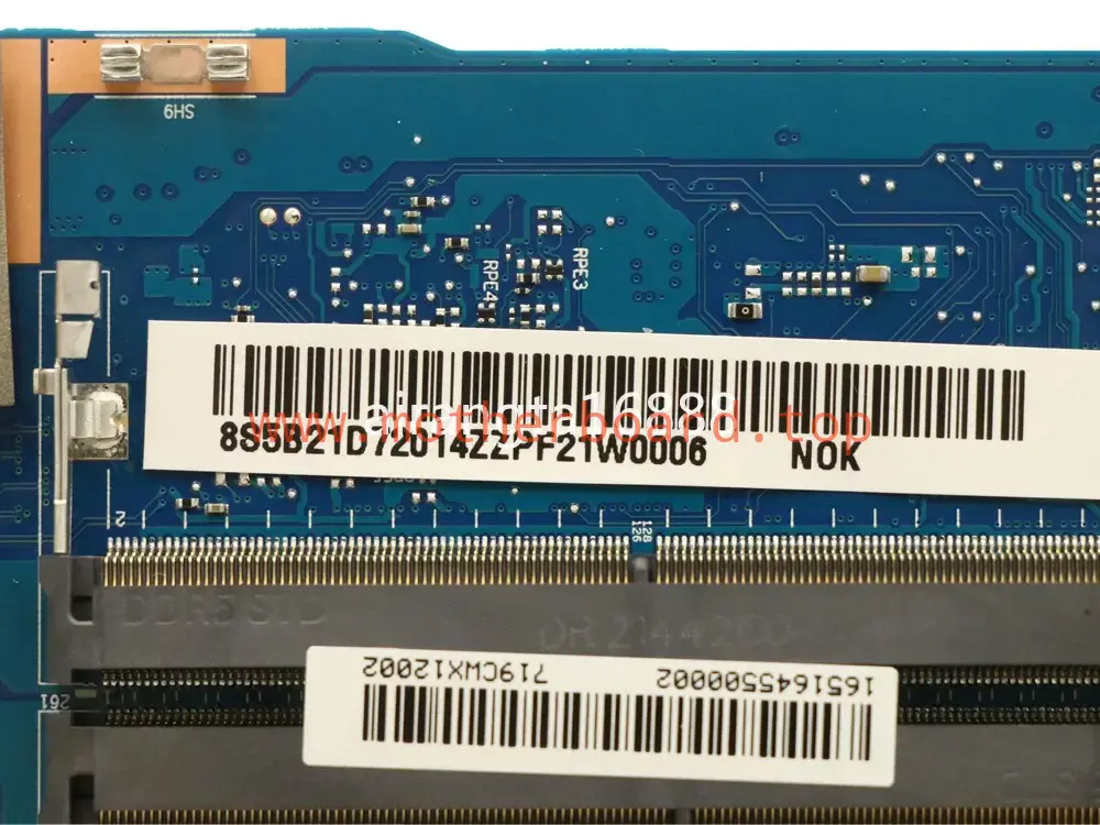 NM-E231 For Lenovo Legion 5 Pro 16IAH7H SWG Motherboard i5 i7 6G 8G 5B21D72015 4