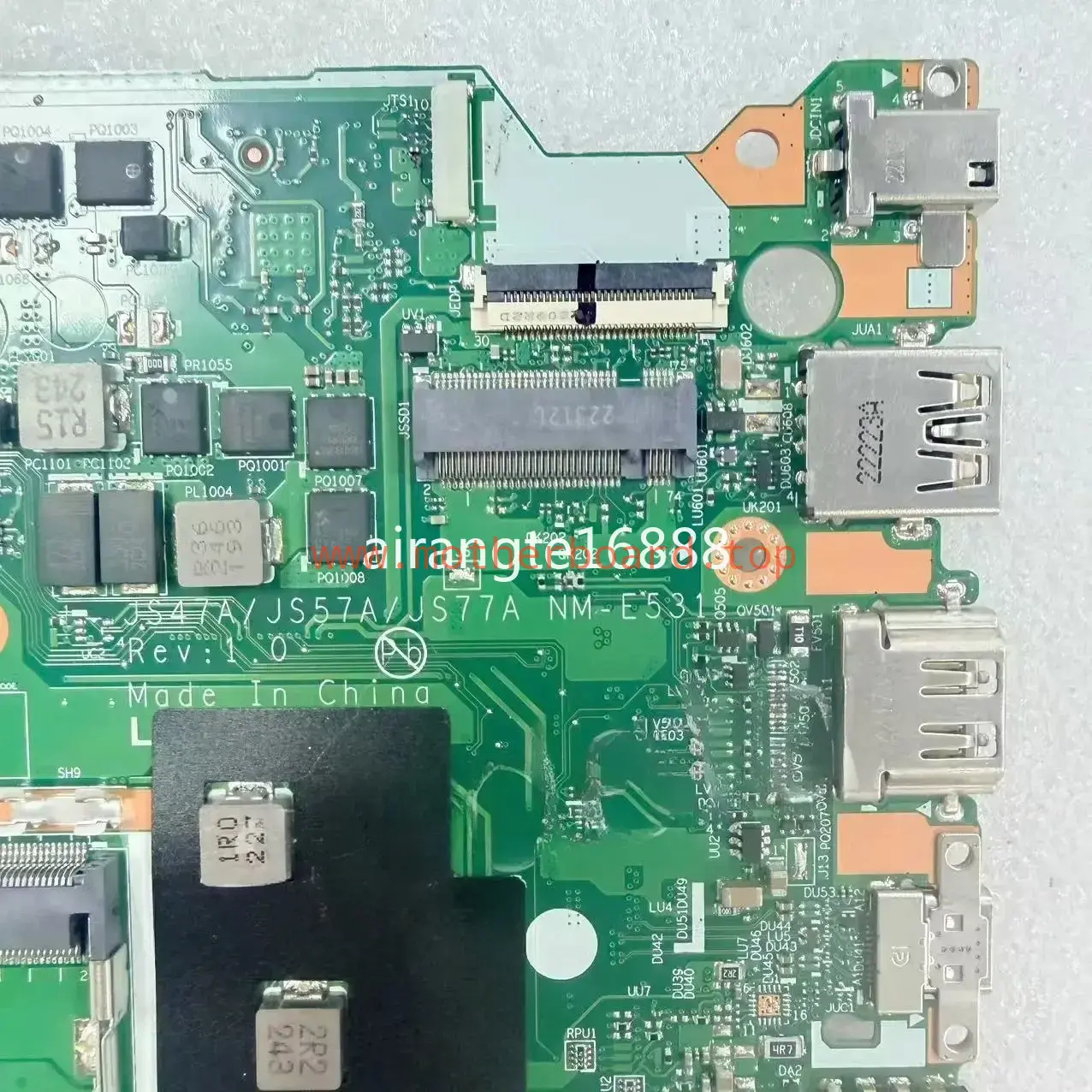 NM-E531 For Lenovo IdeaPad 3 15ABA7 Motherboard CPU:R5-5625U R7-5825U RAM:8G 3