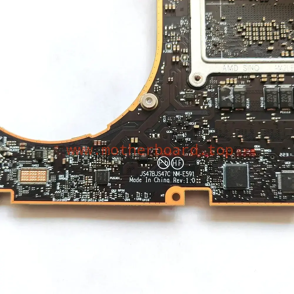 NM-E591 For Lenovo Yoga Slim 7 ProX 14ARH7 Motherboard With CPU R5 R7 RAM 16GB 2